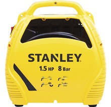 Mobiler Kompressor Stanley inkl. Reifenfüller, 3m Druckluftschlauch und 3x Adapter