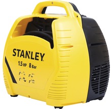 Mobiler Kompressor Stanley inkl. Reifenfüller, 3m Druckluftschlauch und 3x Adapter