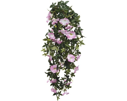 Hänge-Kunstblume Petunie H 15 cm rosa