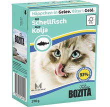 Bozita Häppchen in Gelee mit Schellfisch, 370 Gramm