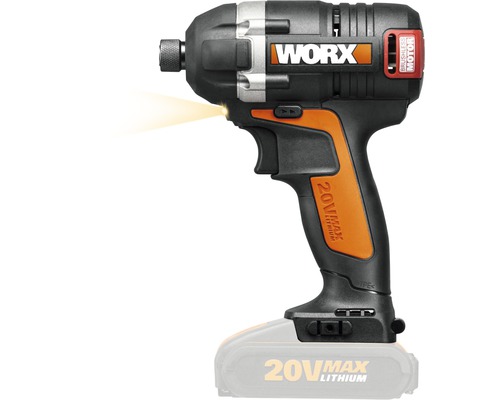 Akku Schlagschrauber Worx 20V WX292.9 ohne Akku und HORNBACH