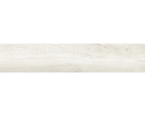 Helle Bodenfliese in Holzoptik