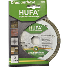 HUFA Diamanttrennscheibe mit 115 mm Durchmesser in Verpackung