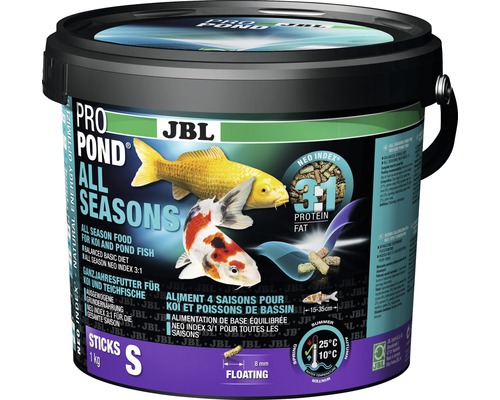 Futtersticks JBL ProPond All Seasons S 1 kg