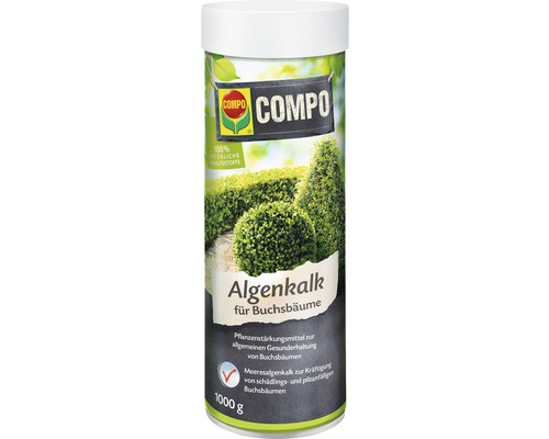 Algenkalk COMPO für Buchsbäume, Pflanzenstärkungsmittel 1 kg
