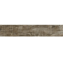 Feinsteinzeug Wand- und Bodenfliese Velden braun 15x90cm-thumb-5