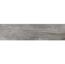 Feinsteinzeug Wand- und Bodenfliese Velden grau 25x99,5cm rektifiziert-thumb-4
