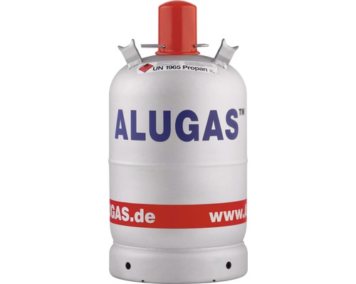 Gasflasche 11 kg Propangas ohne Füllung Kaufflasche für Camping Bausteller  Heizer Gasgrill u.v.m.