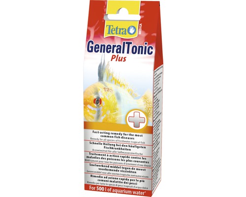 Breitbandmedikament TetraMedica GeneralTonic Plus 20 ml Tetra GeneralTonic Plus für 500 Liter Aquariumwasser