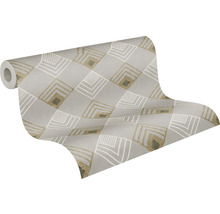 Tapetenrolle mit geometrischem Muster