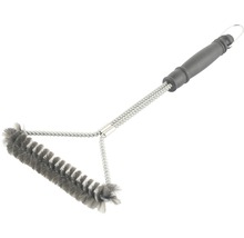 Grillbürste mit Borsten und Griff