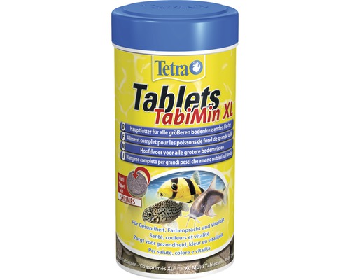 Tetra Tablets TabiMin XL, 133 Tabletten Tetra TabiMin XL Futtertabletten für Fische