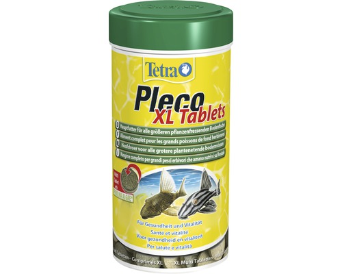 Tetra Pleco Tablets XL, 133 Tabletten Tetra Pleco XL Tablets für pflanzenfressende Bodenfische