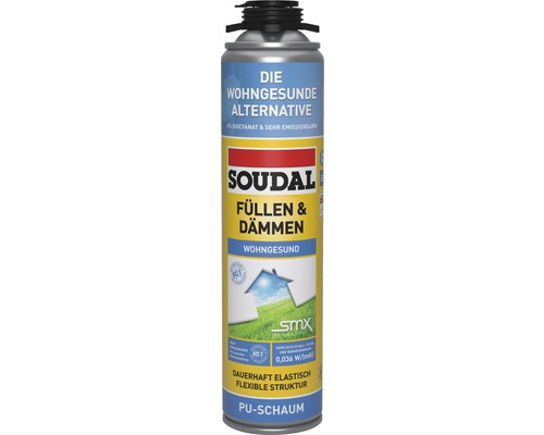 Soudal 1K SMX Dosier-/ Pistolenschaum B2 weiss 500 ml