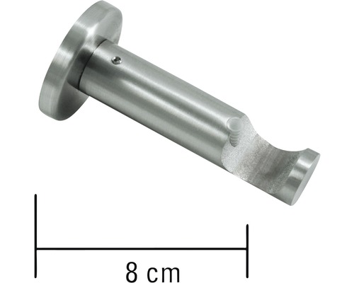 Gardinenstangenhalterung aus Metall, 8 cm