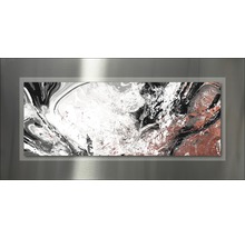 Abstraktes Kunstwerk mit Rahmen