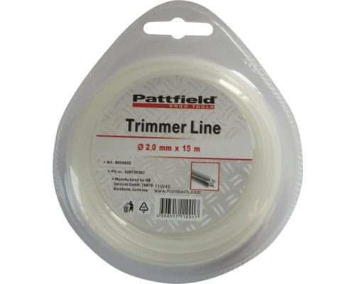 Ersatztrimmerfaden Pattfield, 2,0mm, 15m Ersatztrimmerfaden Pattfield, 2,0mm, 15m