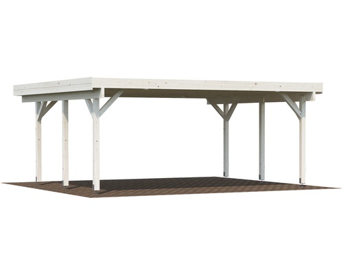 Holzcarport für Fahrzeuge