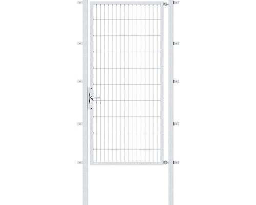 Stabgitter-Einzeltor ALBERTS Flexo 100 x 200 cm inkl. Pfosten 6 x 6 cm feuerverzinkt