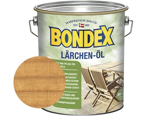 Bondex Lärchen-Öl Dose für den Holzschutz
