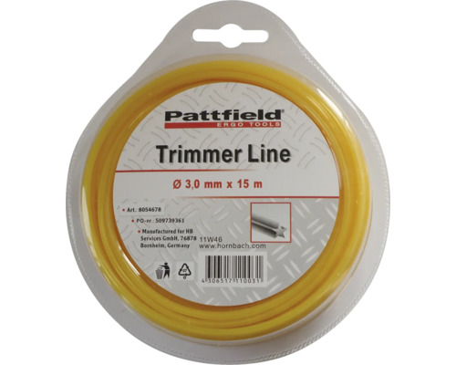 Ersatztrimmerfaden Pattfield, 3,0mm, 15m Ersatztrimmerfaden Pattfield, 3,0mm, 15m