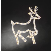 Leuchtendes Rentier als Dekoration für die Weihnachtszeit