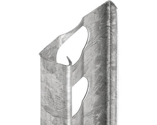 CATNIC Putzabschlussprofil Stahl verzinkt für Putzstärke 9 mm 2500 x 32 mm