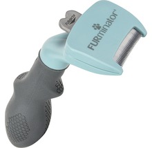 FURminator Fellpflegewerkzeug für Hunde und Katzen mit Selbstreinigungsfunktion