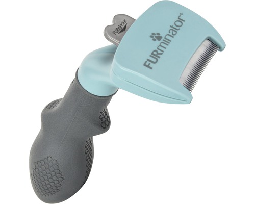 FURminator Fellpflegewerkzeug für Hunde und Katzen mit Selbstreinigungsfunktion