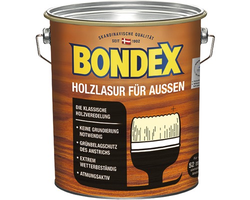 BONDEX Holzlasur farblos 4 l