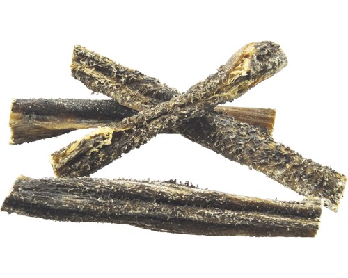 Rinderkopfhautstreifen als Hundesnack