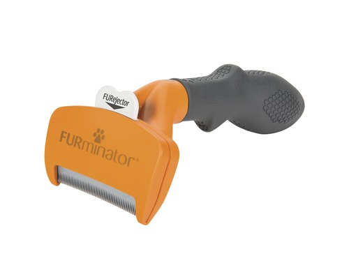 FURminator Fellpflege-Werkzeug zur Entfernung von Unterwolle mit Auswurffunktion
