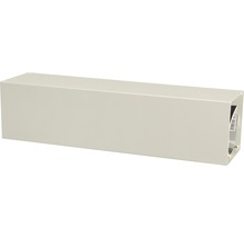 MEFA Zeitungsrolle Stahl pulverbeschichtet BxHxT 430/110/110 mm Letter 11 Reinweiß RAL 9010 semimatt