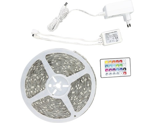 LED Stripe RGB 10 m 300 LED´s mit Fernbedienung 12V