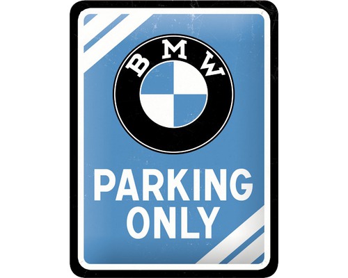 Blechschild BMW Parking Only15x20 cm-0