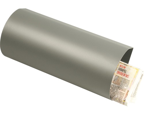 Zeitungsbox aus Metall mit Zeitung