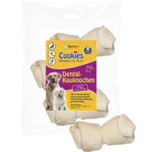 Hansepet Cookies Dental-Kauknochen für Hunde, Packung mit drei Stück