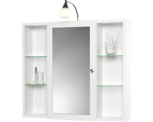 Spiegelschrank Sieper Latina weiß 72x78 cm