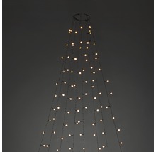 Dekorative Lichterkette in Form eines Weihnachtsbaums