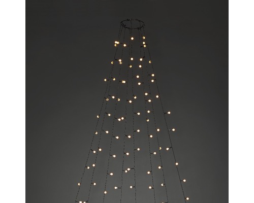 Dekorations-Lichterkette in Form eines Weihnachtsbaums