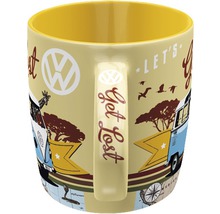 Tasse VW Bulli Let's Get Lost 0,33 l 8,5x8,5x9 cm