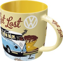 Tasse VW Bulli Let's Get Lost 0,33 l 8,5x8,5x9 cm
