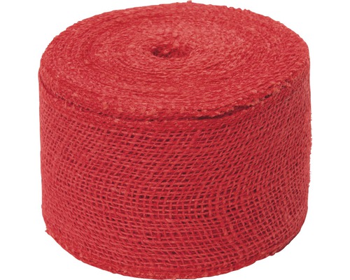 Juteband Windhager 25 m x 10 cm rot Juteband Windhager 25 m x 10 cm rot