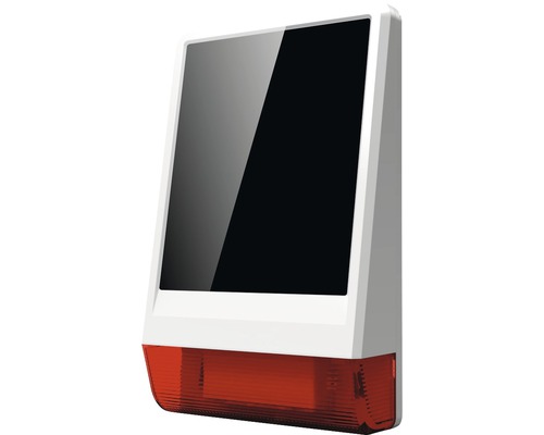 Alarmanlage mit rotem Blinklicht