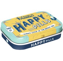 Pillendose Happy Pills 6x4x1,6 cm-thumb-0