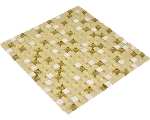 Mosaikfliese aus Glas