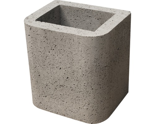 Beton Pflanzgefäß mit Aussparung
