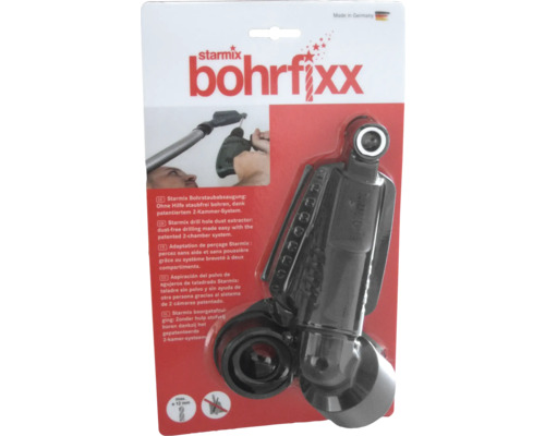Starmix Bohrstaubabsaugung bis maximal 12 Millimeter