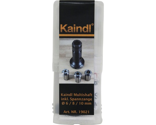 Kaindl Multischacht mit Spannzange Durchmesser 6, 8 und 10 Millimeter