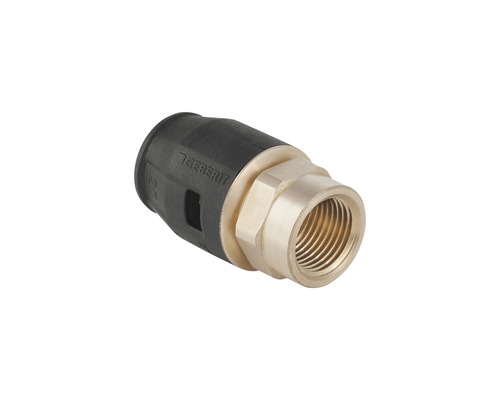 GEBERIT PushFit Übergangsstück Rotguss 20 mm x 1/2 Zoll IG 651.541.00.1 Geberit Übergangsnippel aus Messing und Kunststoff